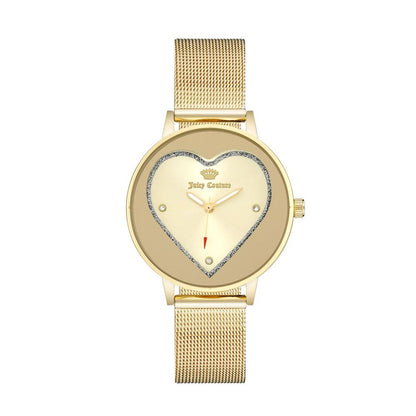 Gold Stainless Steel Dress Watch