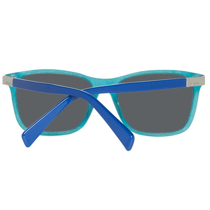 Gafas de sol de acetato azul