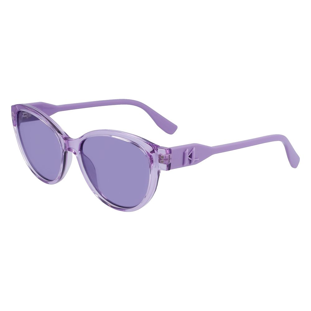 Purple Injected Sunglasses