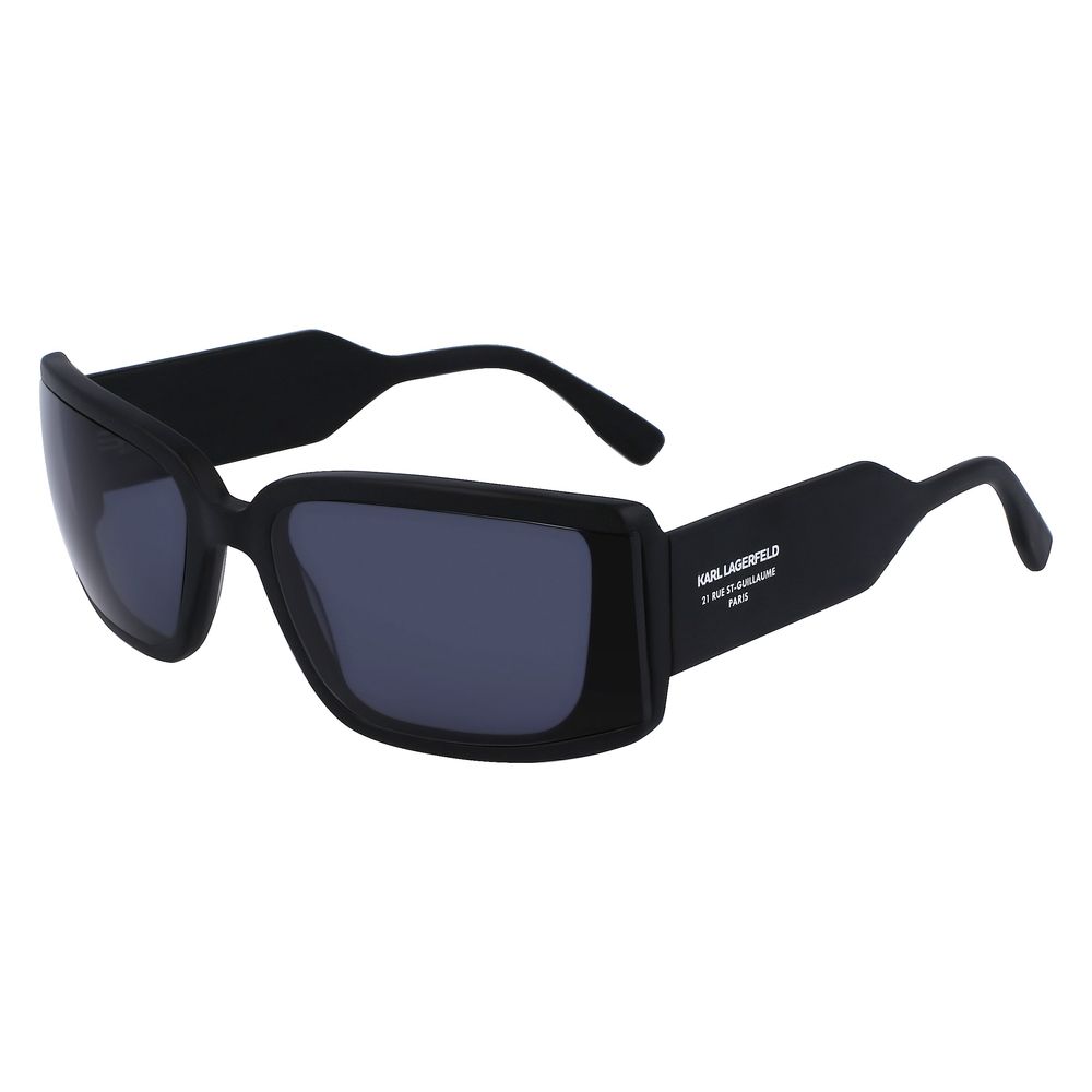 Schwarze Sonnenbrille aus Acetat