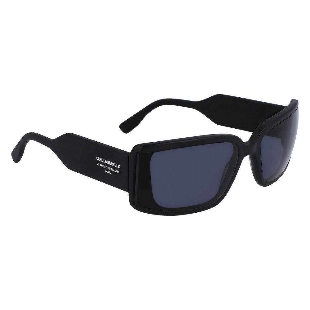 Schwarze Sonnenbrille aus Acetat