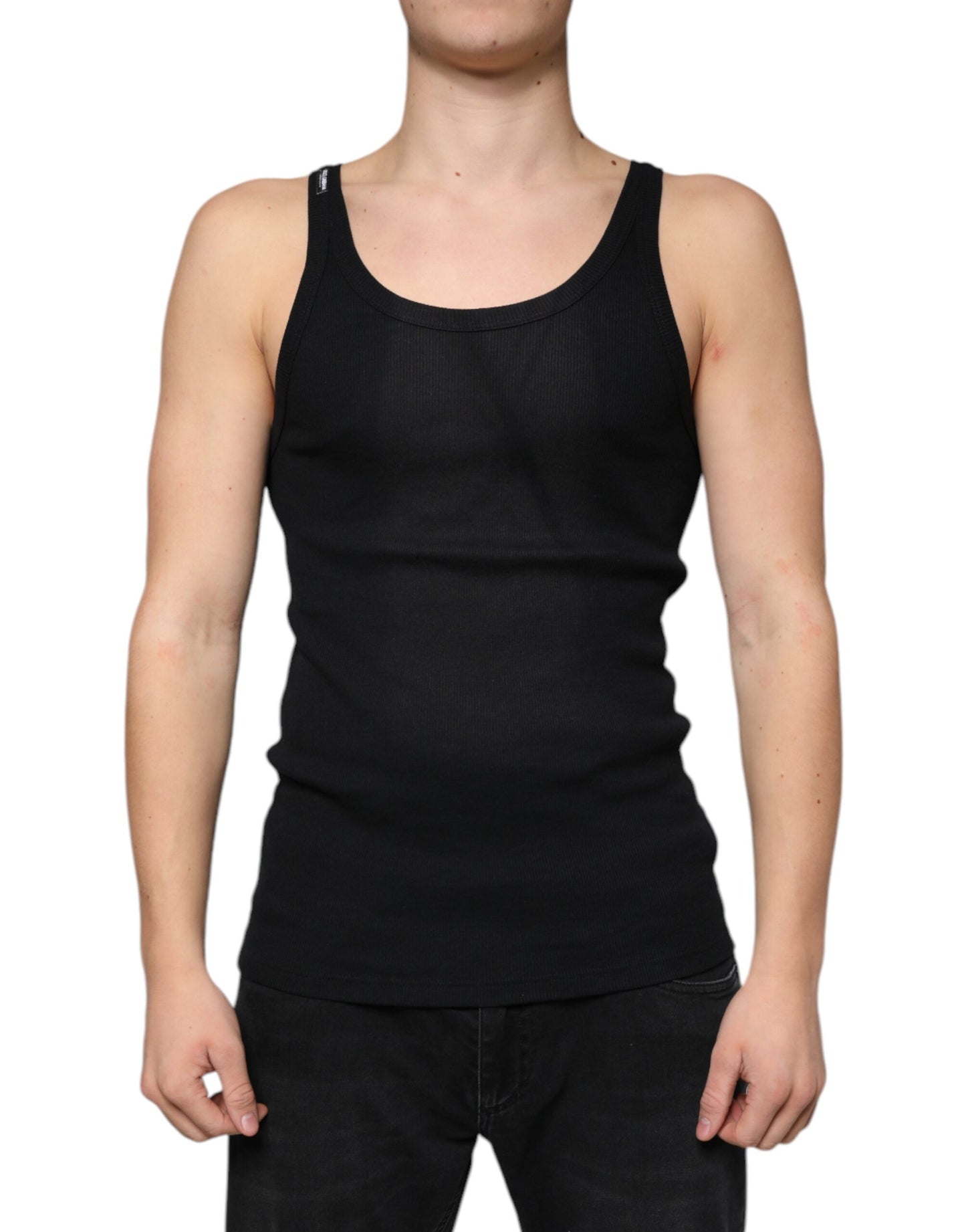 Black Marcello Tank Sleeveless T-shirt