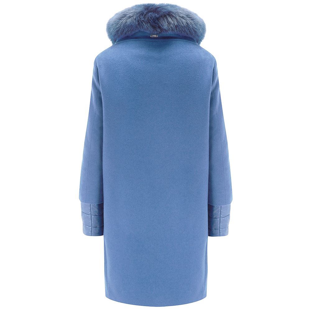 Light Blue Cashmere Jackets & Coat