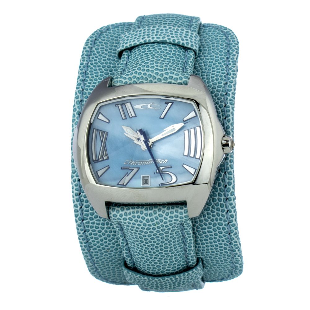 Blue Leather Watch