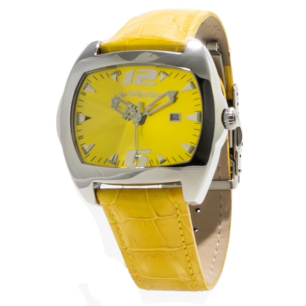 Yellow Leather Watch