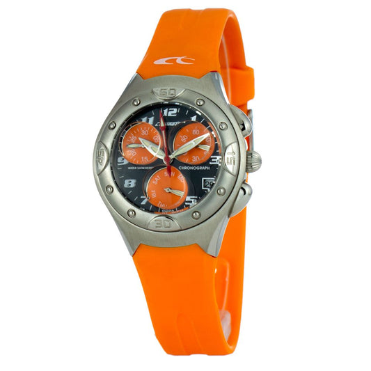 Orange Rubber Watch