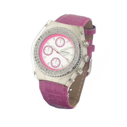 Multicolor Leather Watch