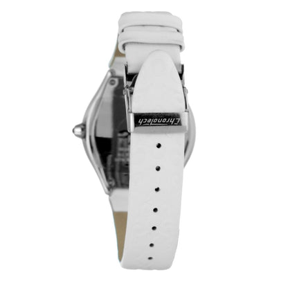 White Leather Watch