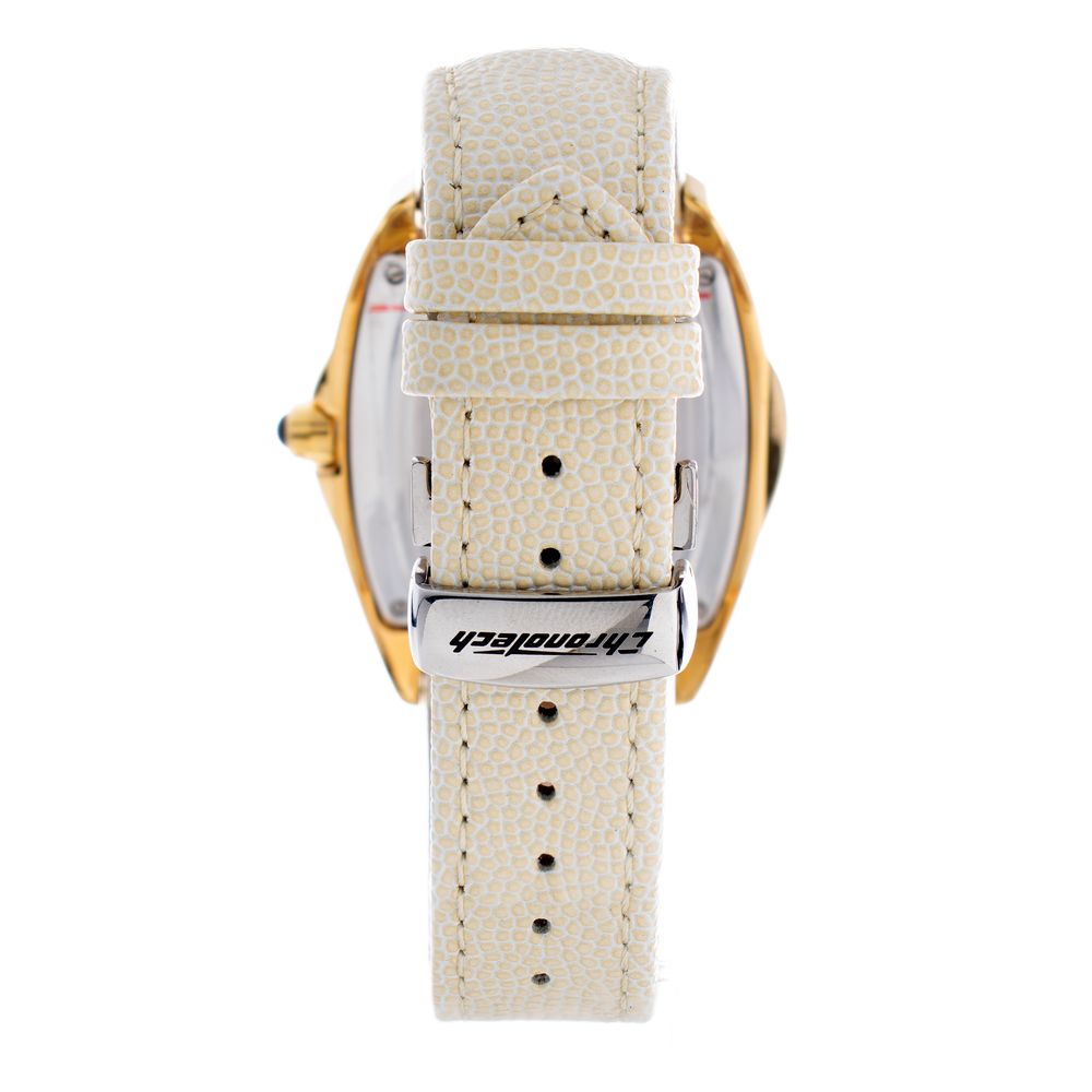 Beige Leather Watch