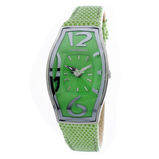 Green Leather Watch