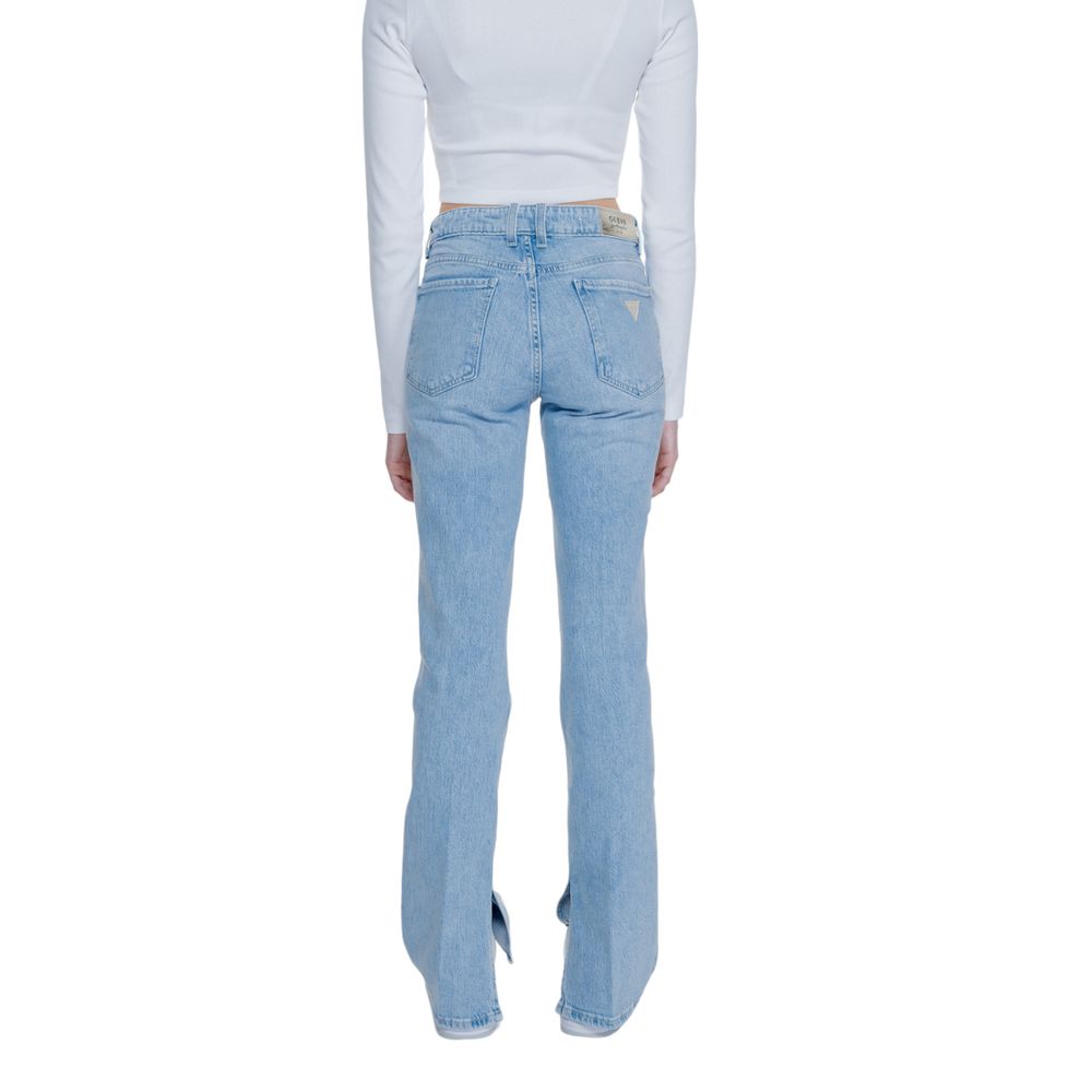 Light Blue Cotton Jeans & Pant