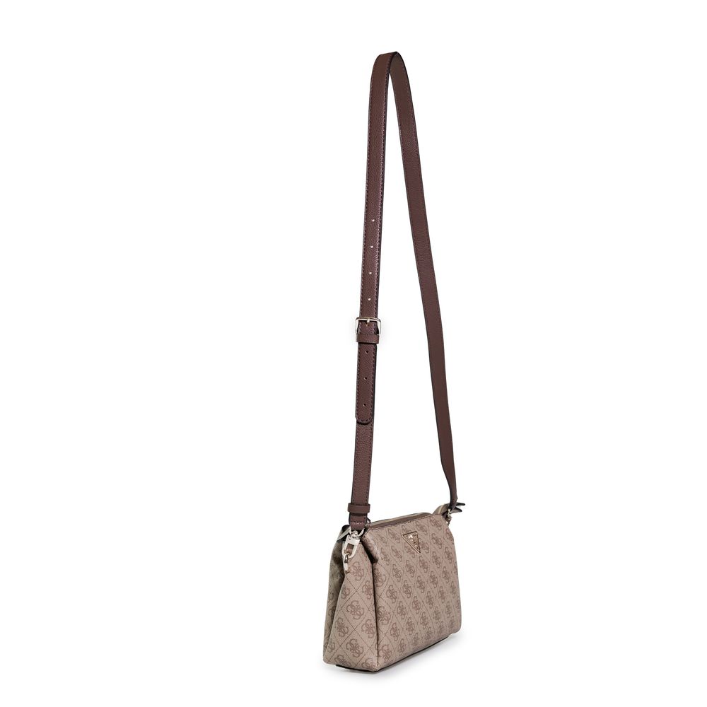 Beige Polyethylene Handbag