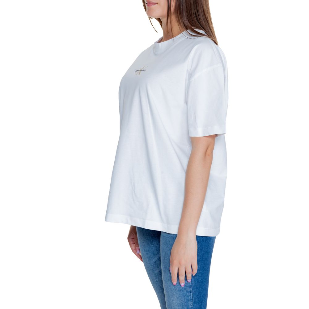 White Cotton Tops & T-Shirt