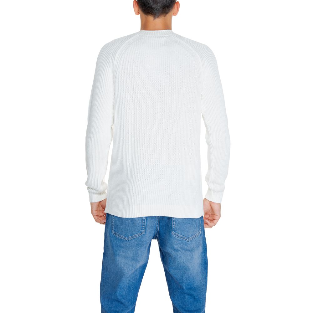 White Organic Cotton Sweater