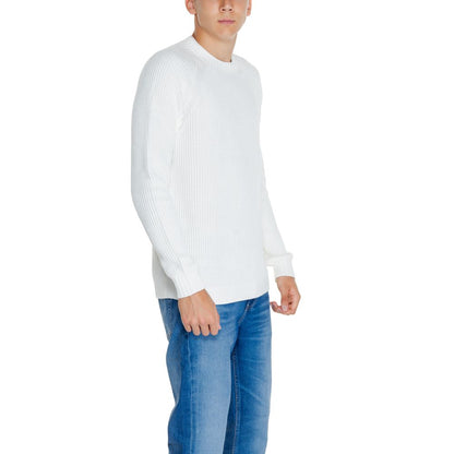 White Organic Cotton Sweater