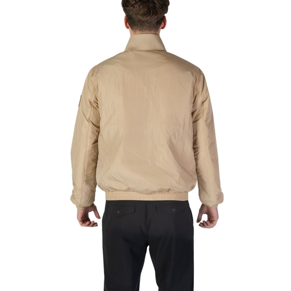 Beige Polyamide Jacket