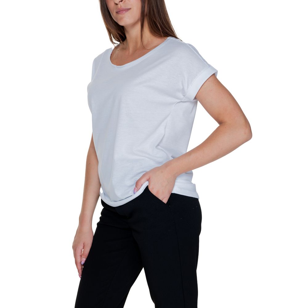 White Cotton Tops & T-Shirt