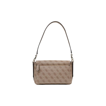 Beige Polyethylene Handbag