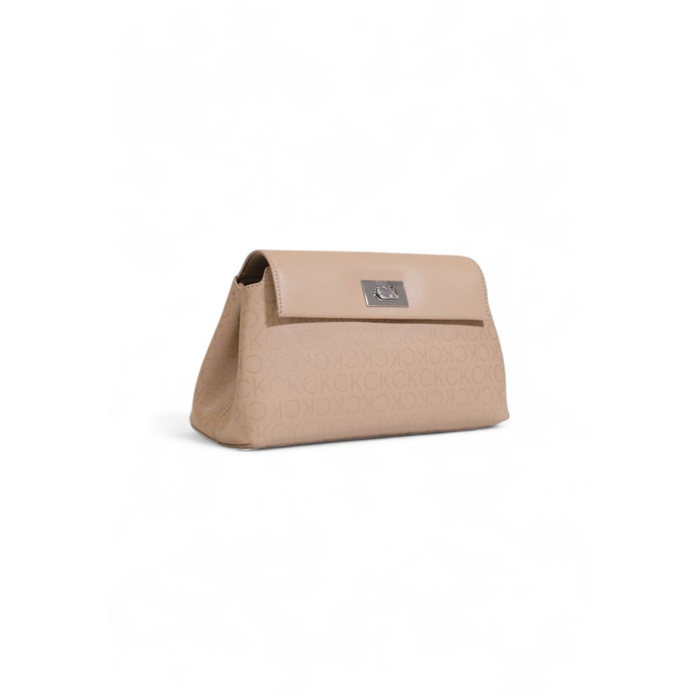 Beige Recycled Polyester Handbag