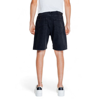 Black Cotton Short