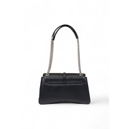 Black Polyester Handbag