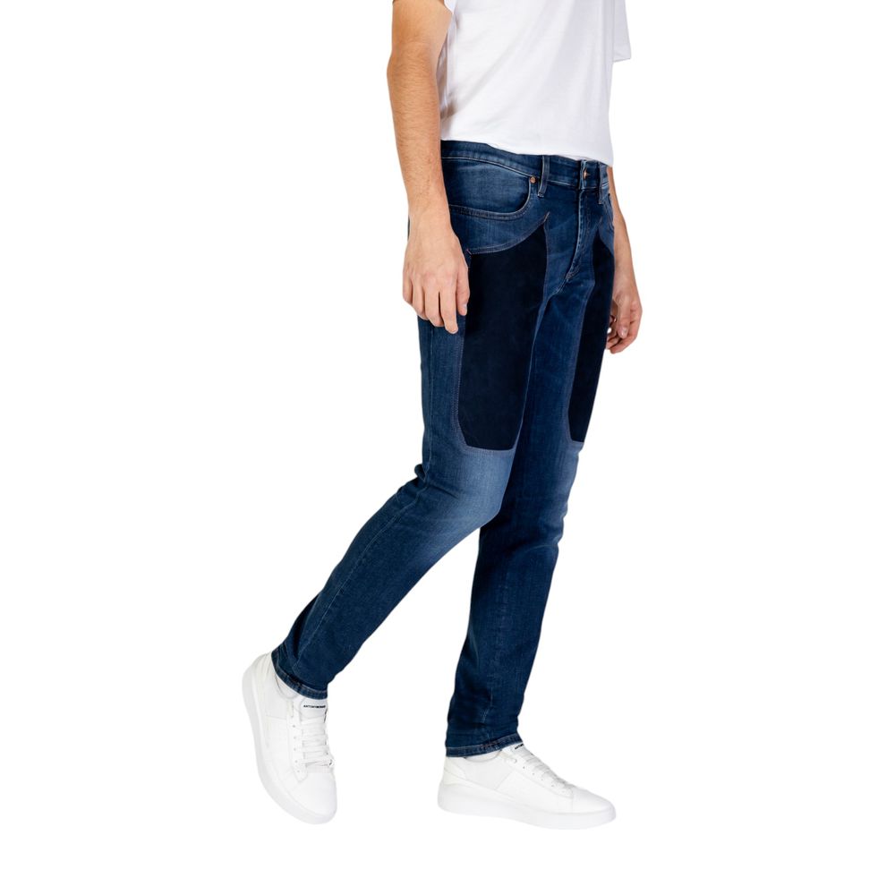 Blue Cotton Jeans & Pant