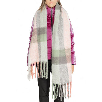 Gray Recycled Polyester Scarf