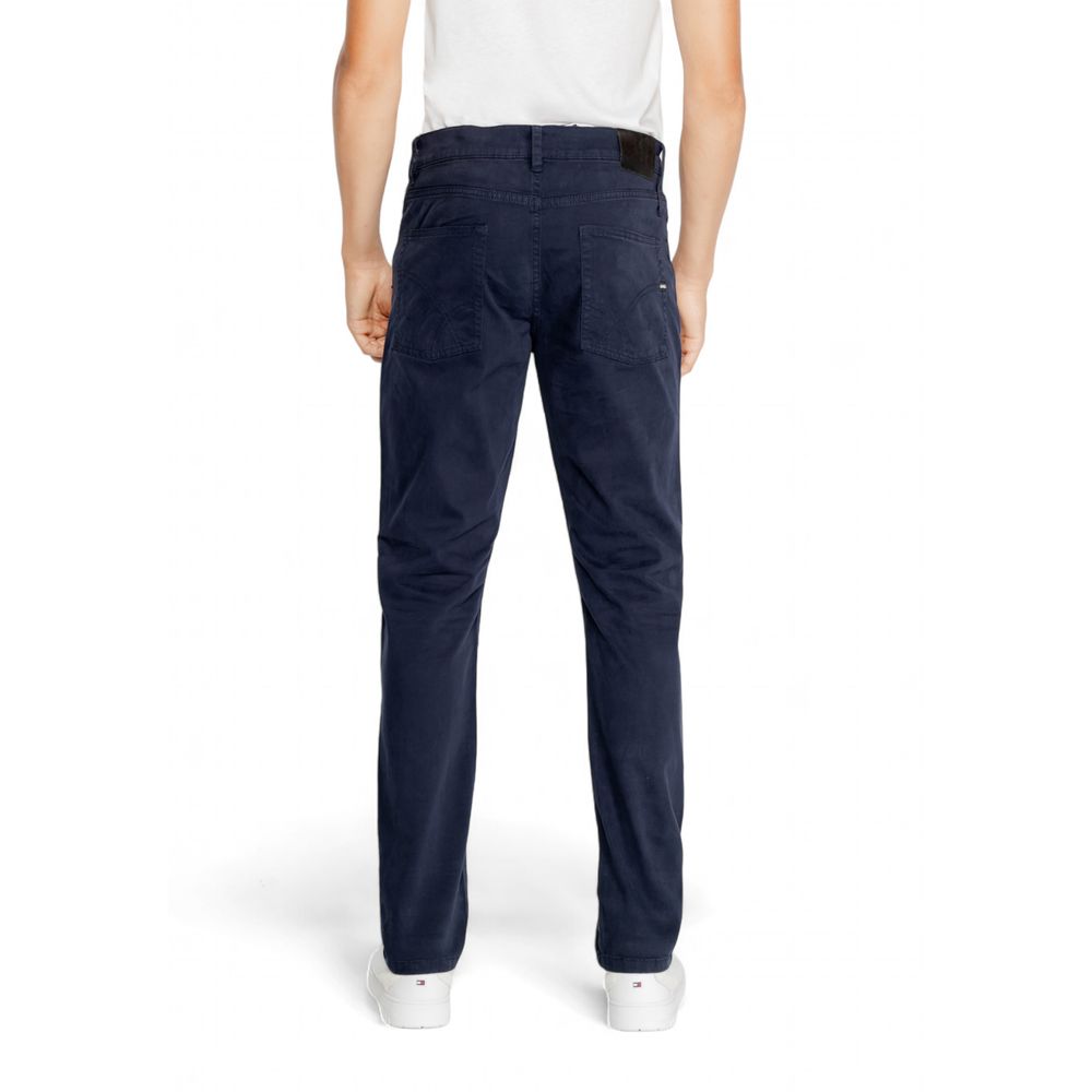 Blue Cotton Jeans & Pant