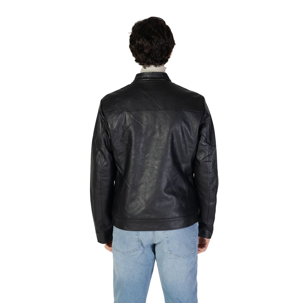 Black Polyester Jacket