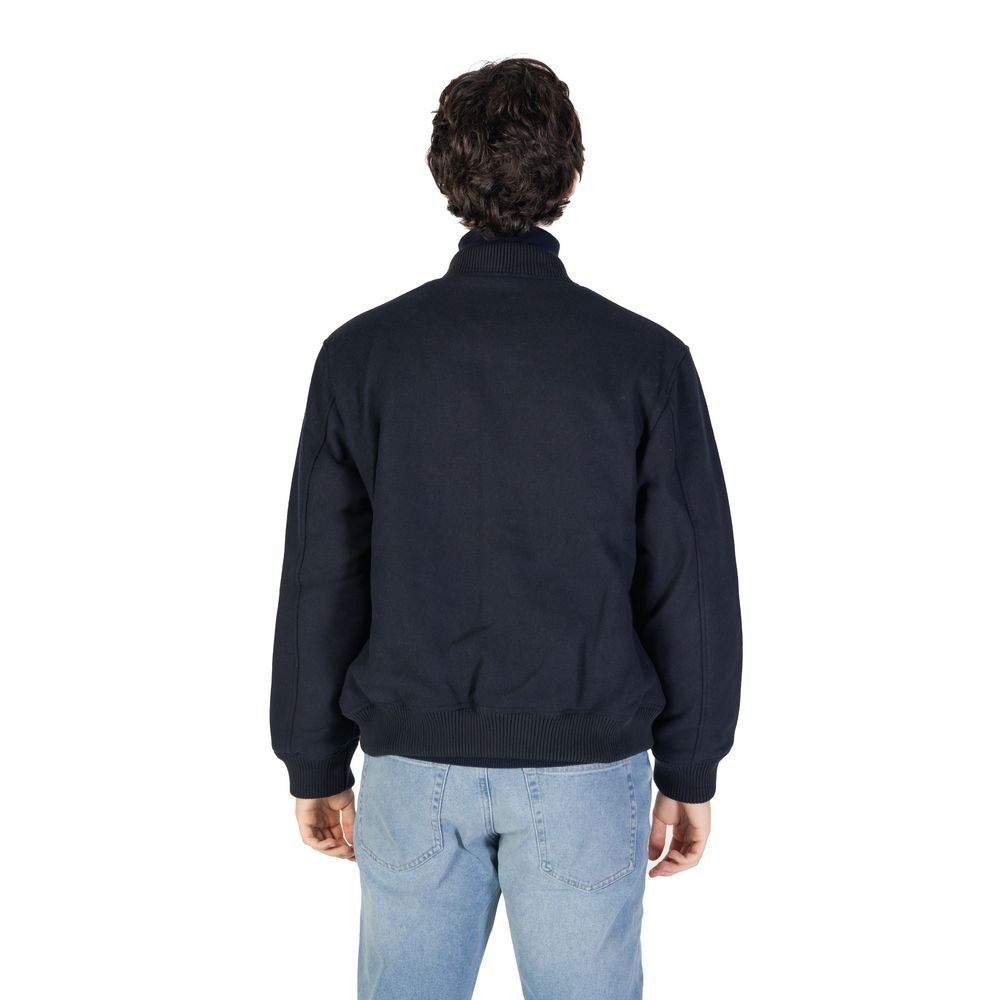 Blue Polyester Jacket