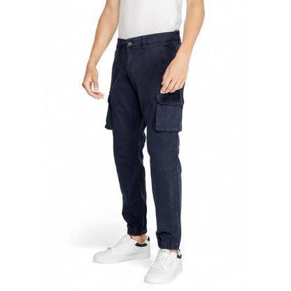 Blue Cotton Jeans & Pant