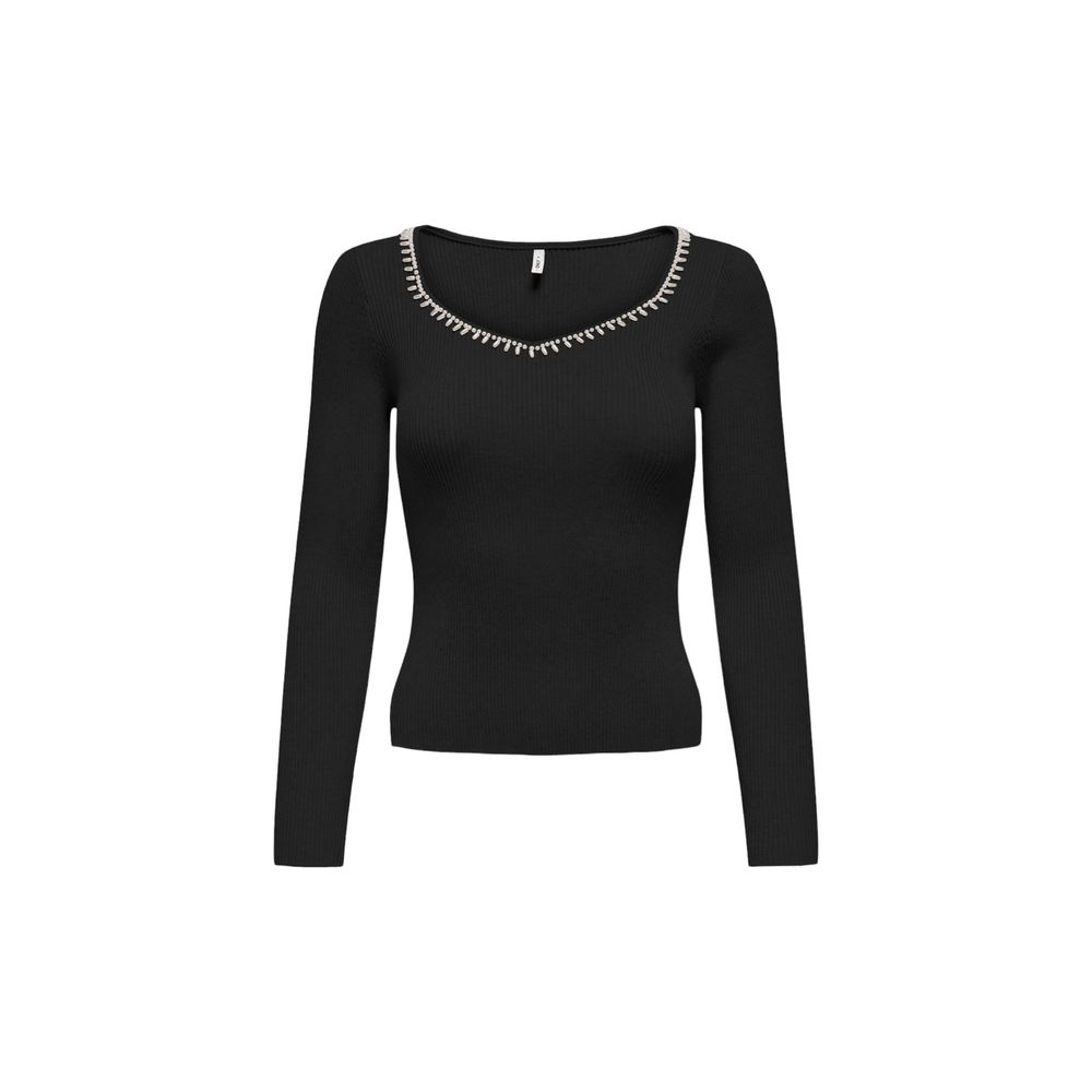 Black Viscose Sweater