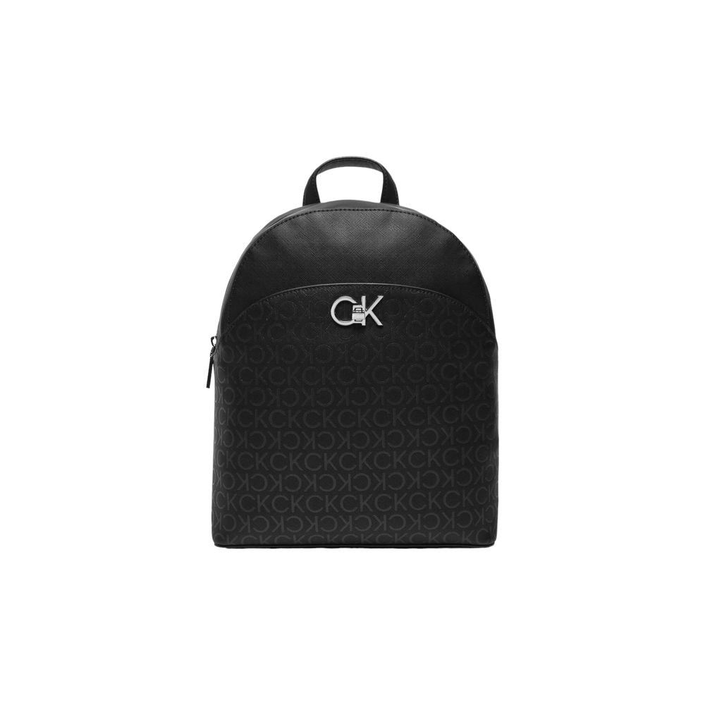 Black Polyethylene Backpack