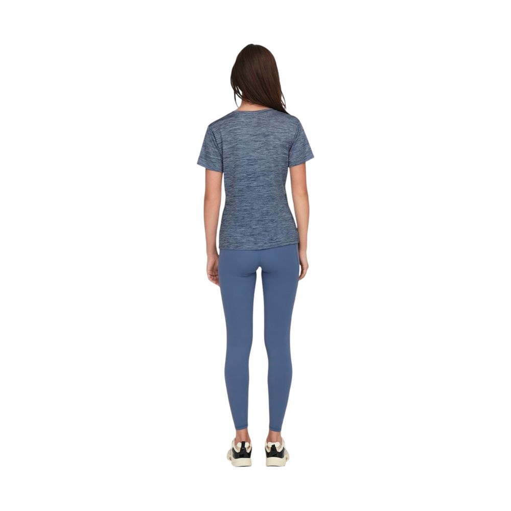 Blue Recycled Polyester Tops & T-Shirt