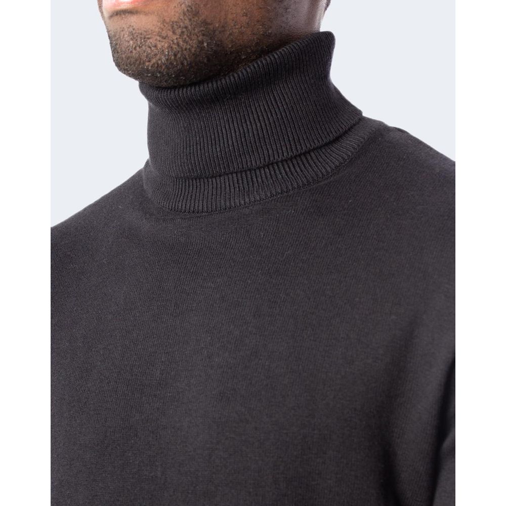 Black Cotton Sweater