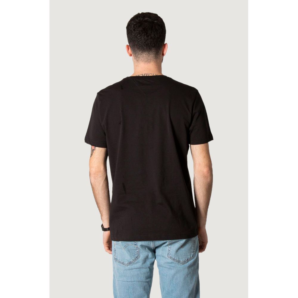 Black Cotton T-Shirt