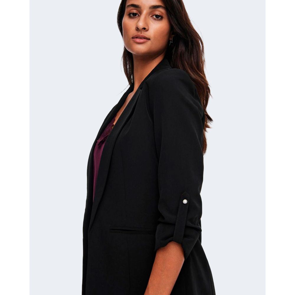 Black Polyester Suits & Blazer