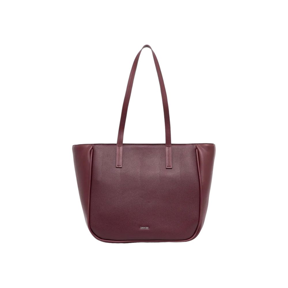 Bordeaux Polyethylene Handbag