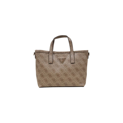 Beige Polyethylene Handbag