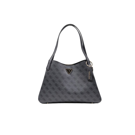 Gray Polyethylene Handbag