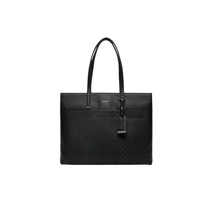 Black Polyethylene Handbag