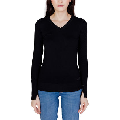 Black Cotton Tops & T-Shirt