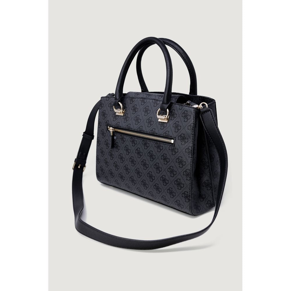 Gray Polyethylene Handbag