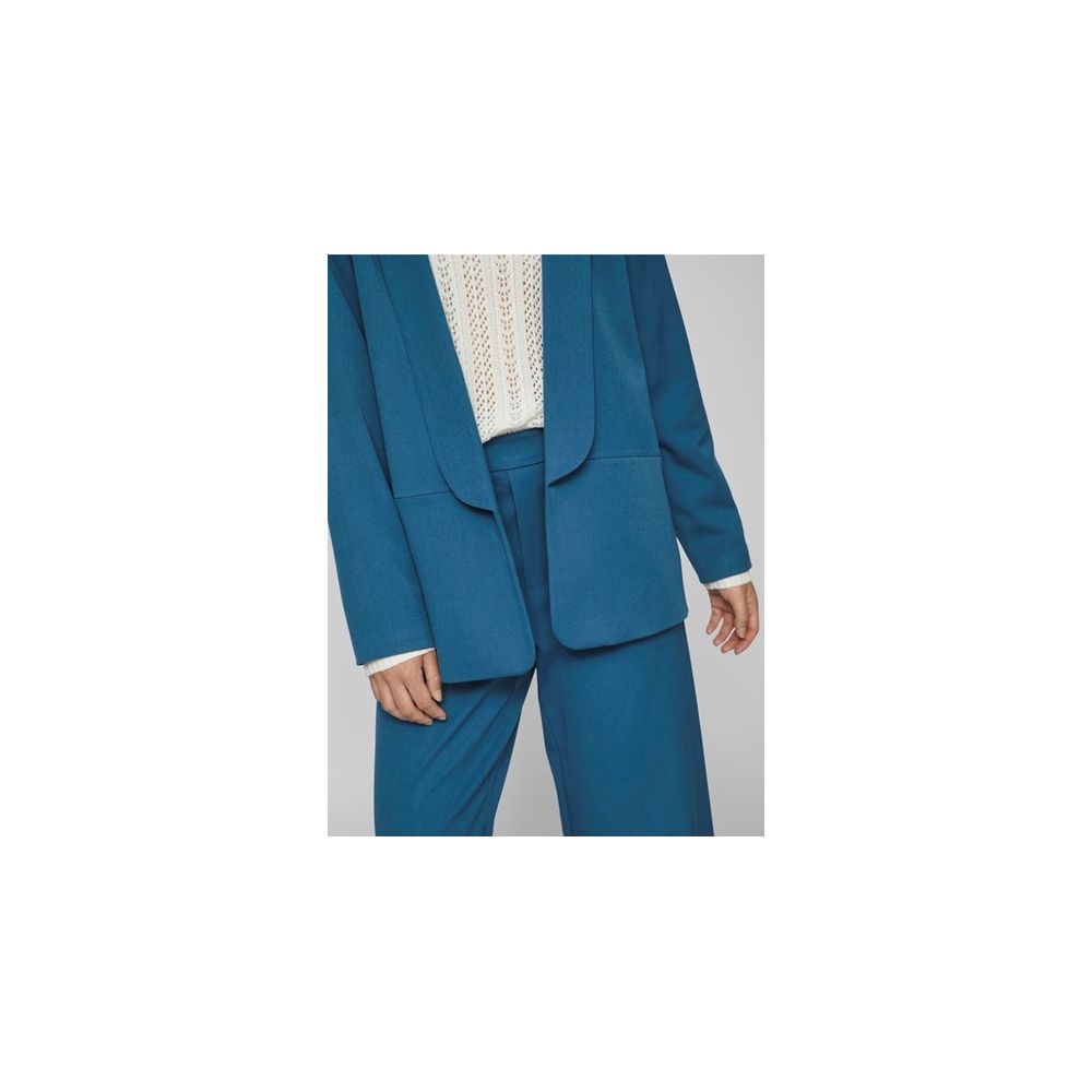 Blue Polyester Suits & Blazer