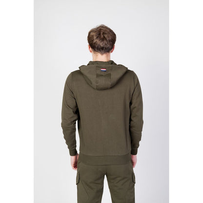 Green Cotton Hoodie