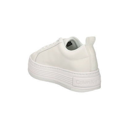 White Leather Sneaker