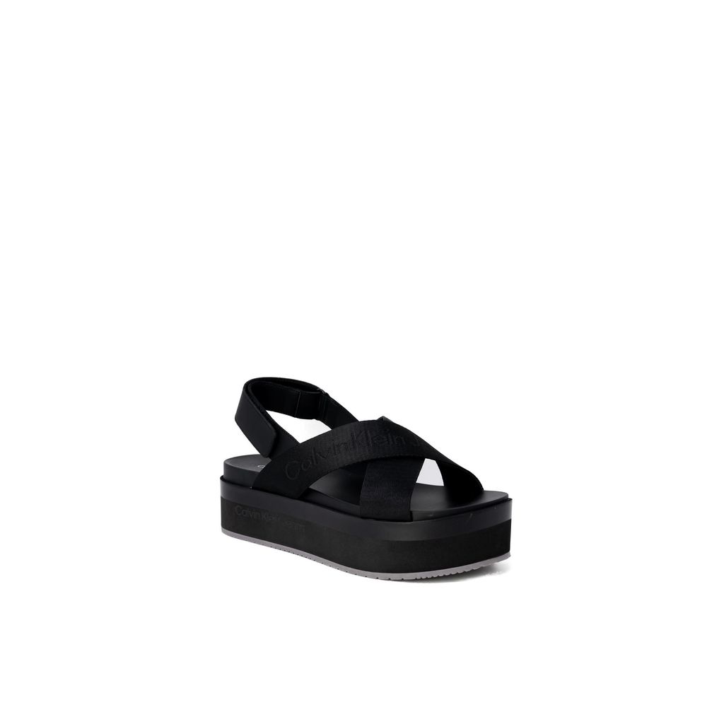 Black Recycled Polyethylene Sandal