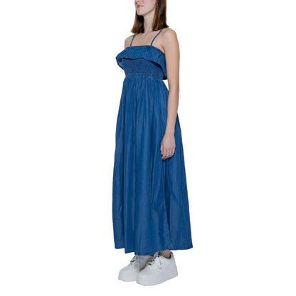 Blue Cotton Dress