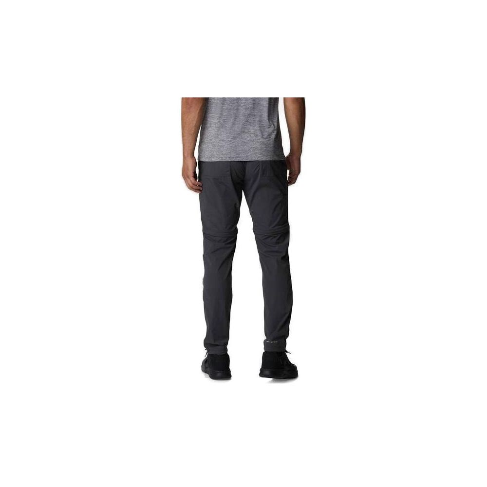 Gray Nylon Jeans & Pant