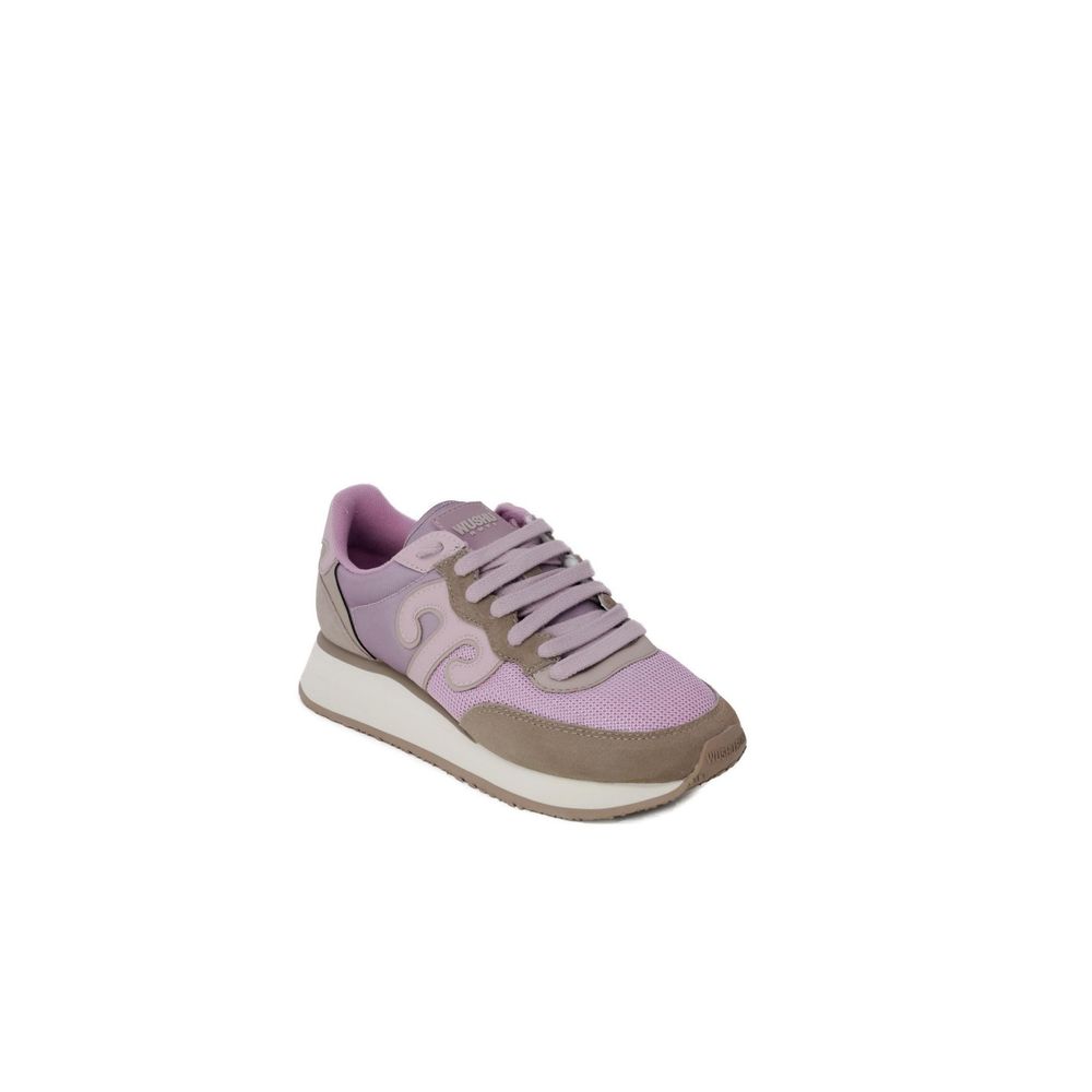 Purple Nylon Sneaker